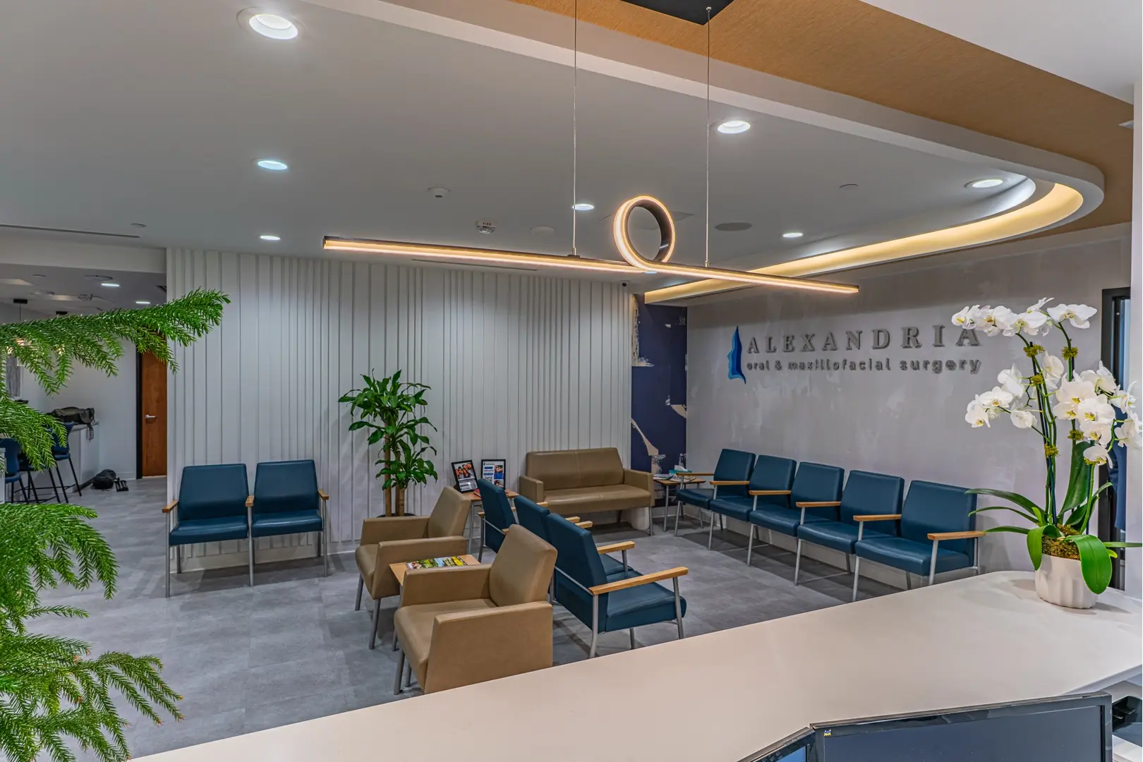 Alexandria Oral & Maxillofacial Surgery — reception area