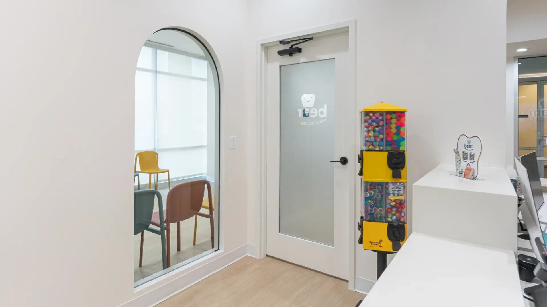 Beam Pediatric Dentistry — gumball machine feature