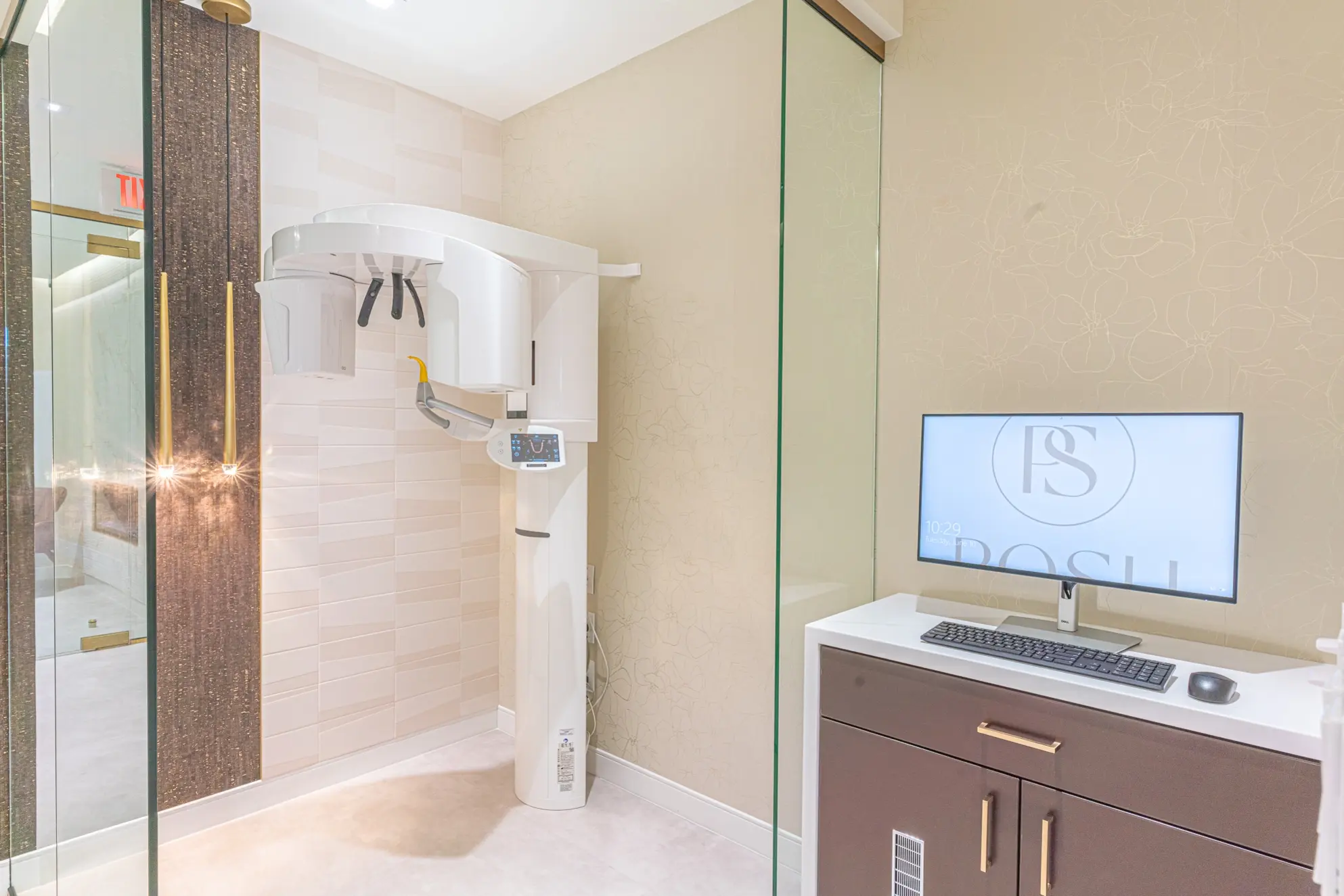 Posh Smiles dental practice — x-ray room