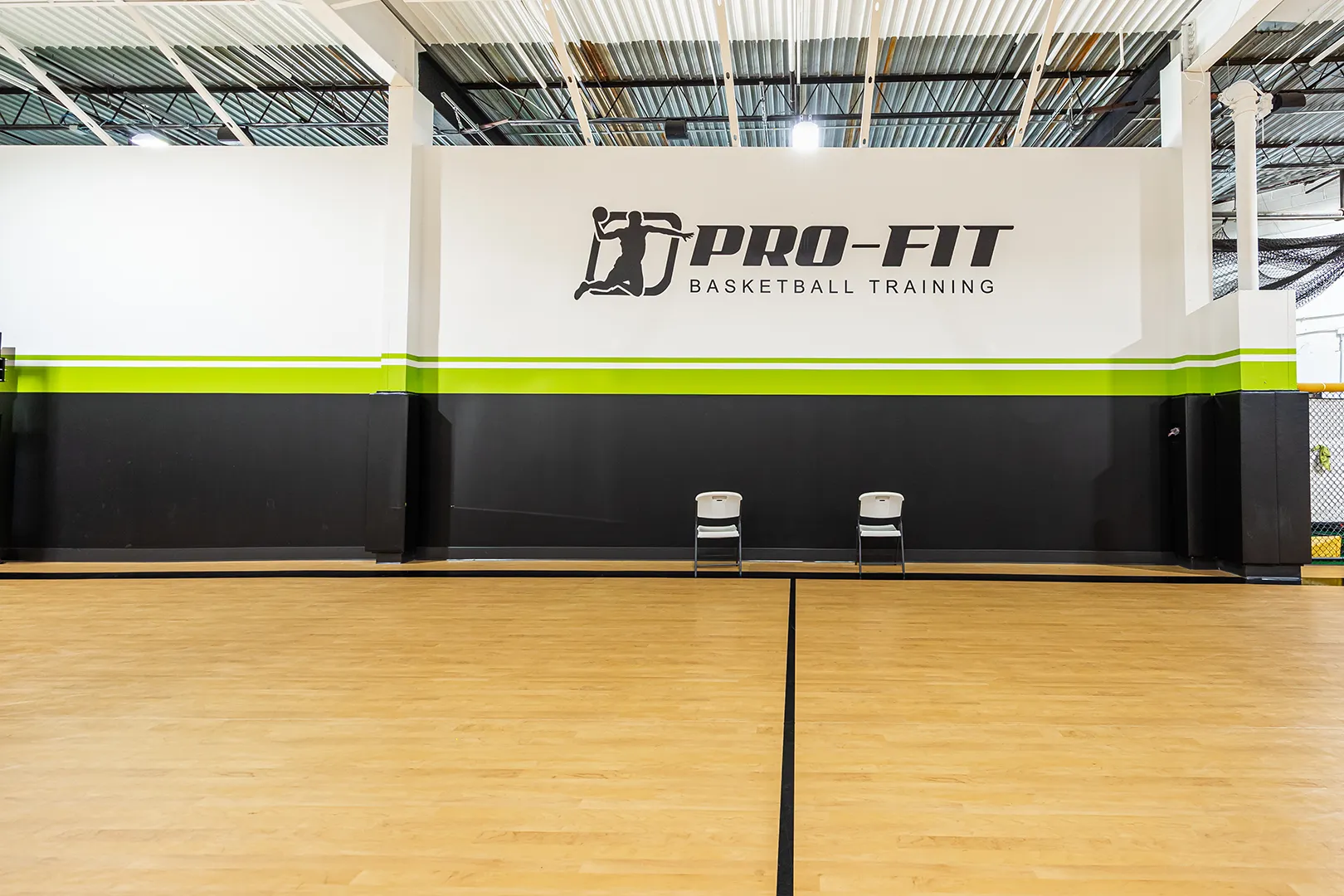 Pro-Fit Basketball Academy: court view