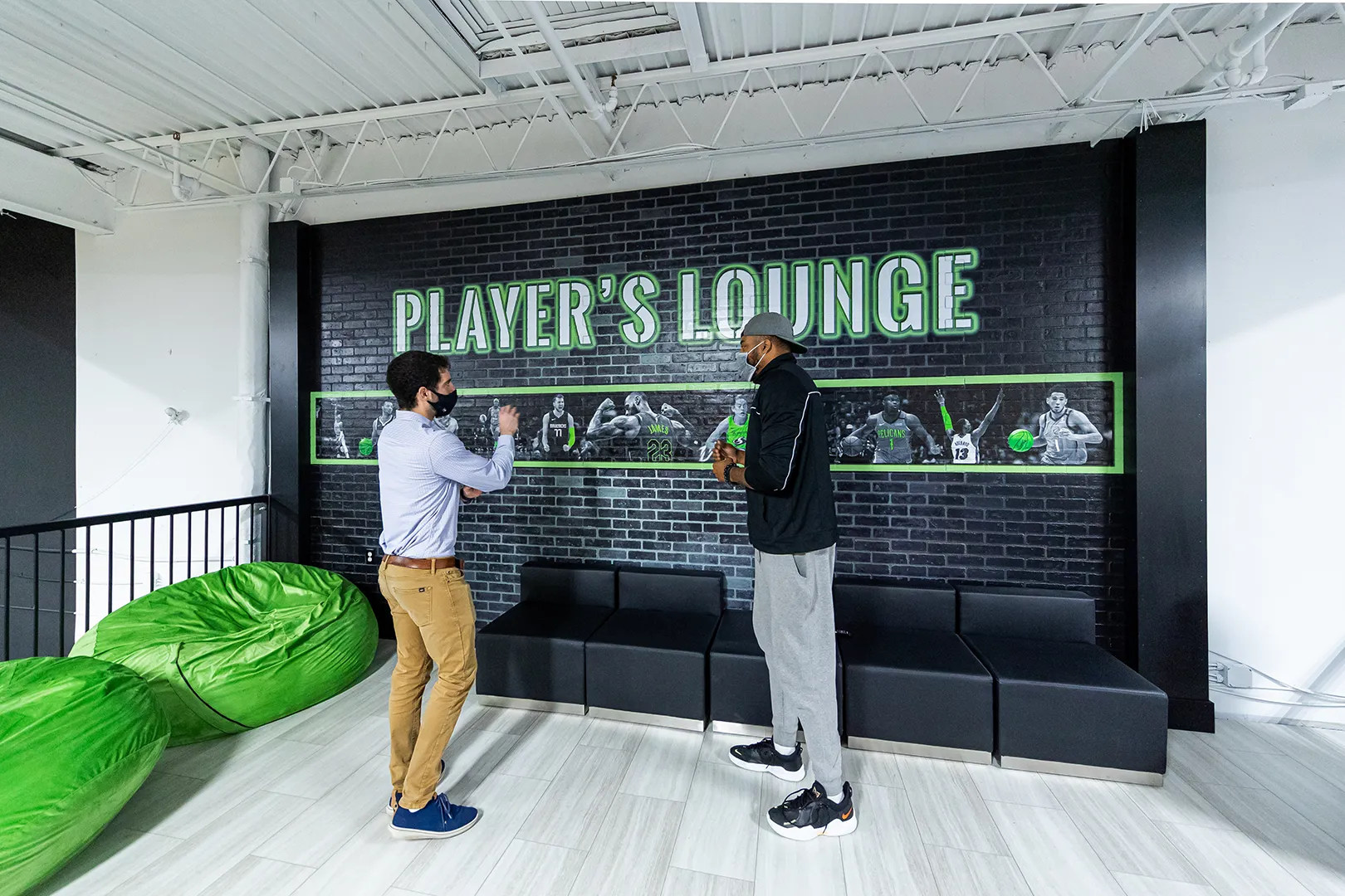 Pro-Fit Basketball Academy: training floor
