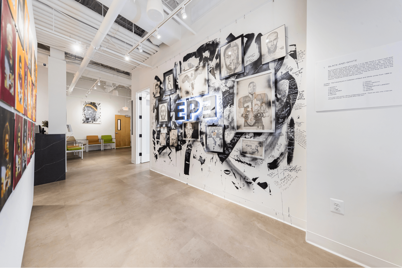 Techne Dental gallery wall art