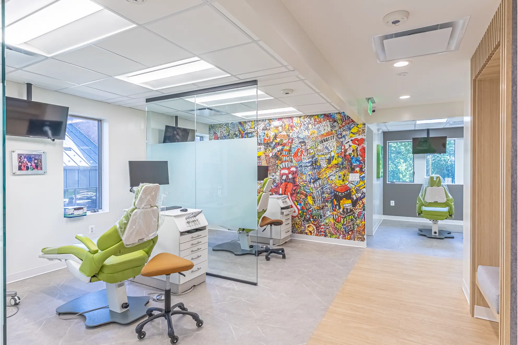 The McLean Orthodontist additional treatment bay
